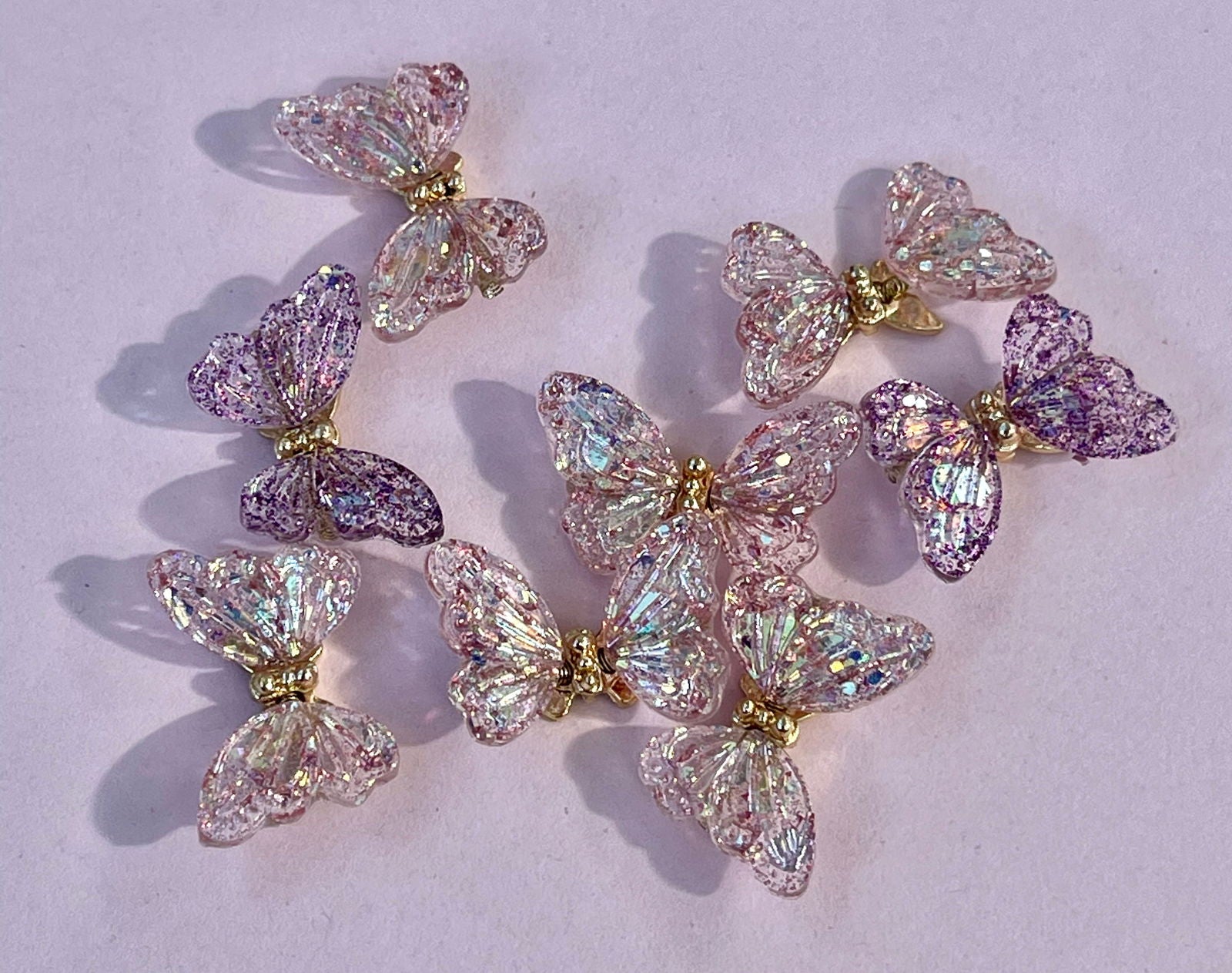 3D Butterfly Random Glitter Color - PYT Nail Supply Store