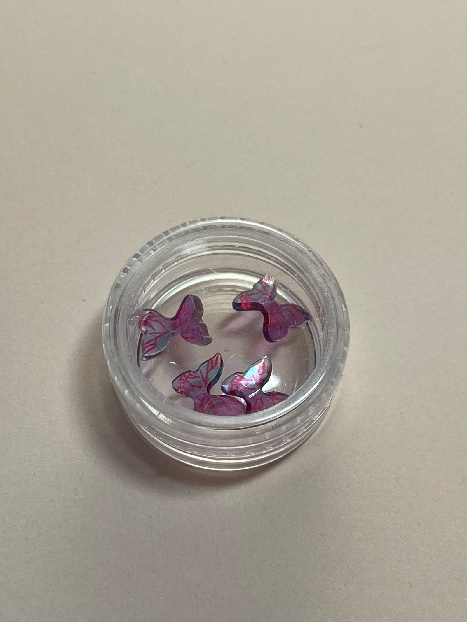 3D Purple Butterfly - PYT Nail Supply Store