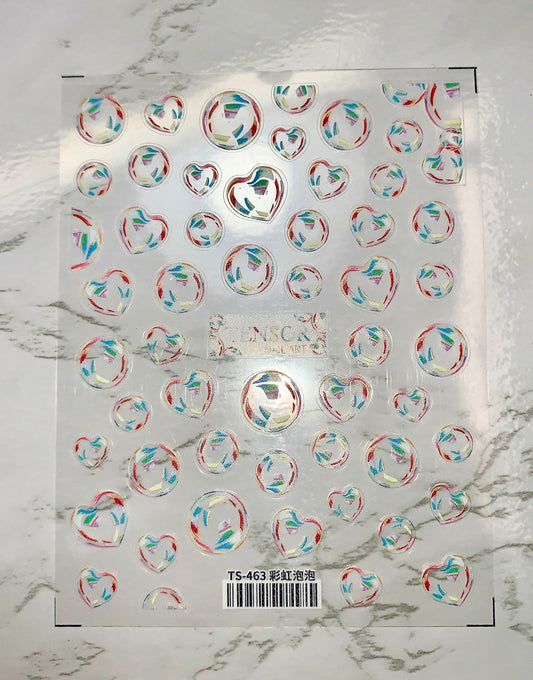 5D Bubble Stickers - PYT Nail Supply Store