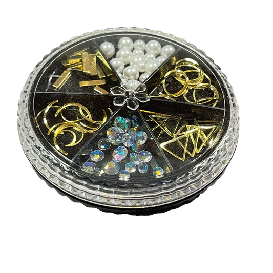 Nail Art Mix Jewels & Shape Wheel - PYT Nail Supply Store