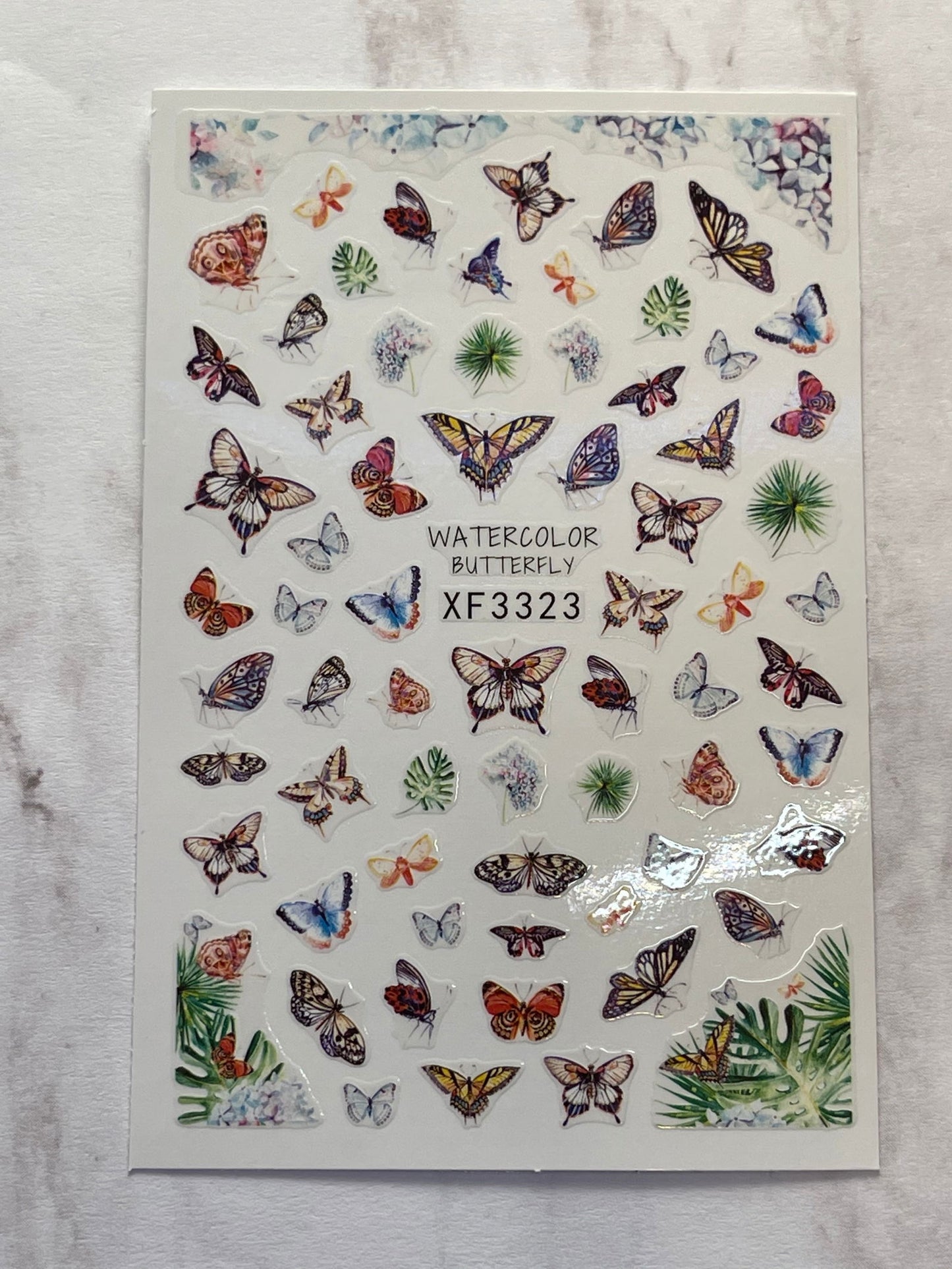 Butterfly Nail Sticker - PYT Nail Supply Store