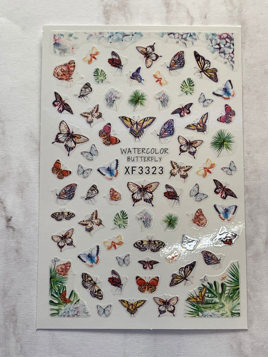 Butterfly Nail Sticker - PYT Nail Supply Store
