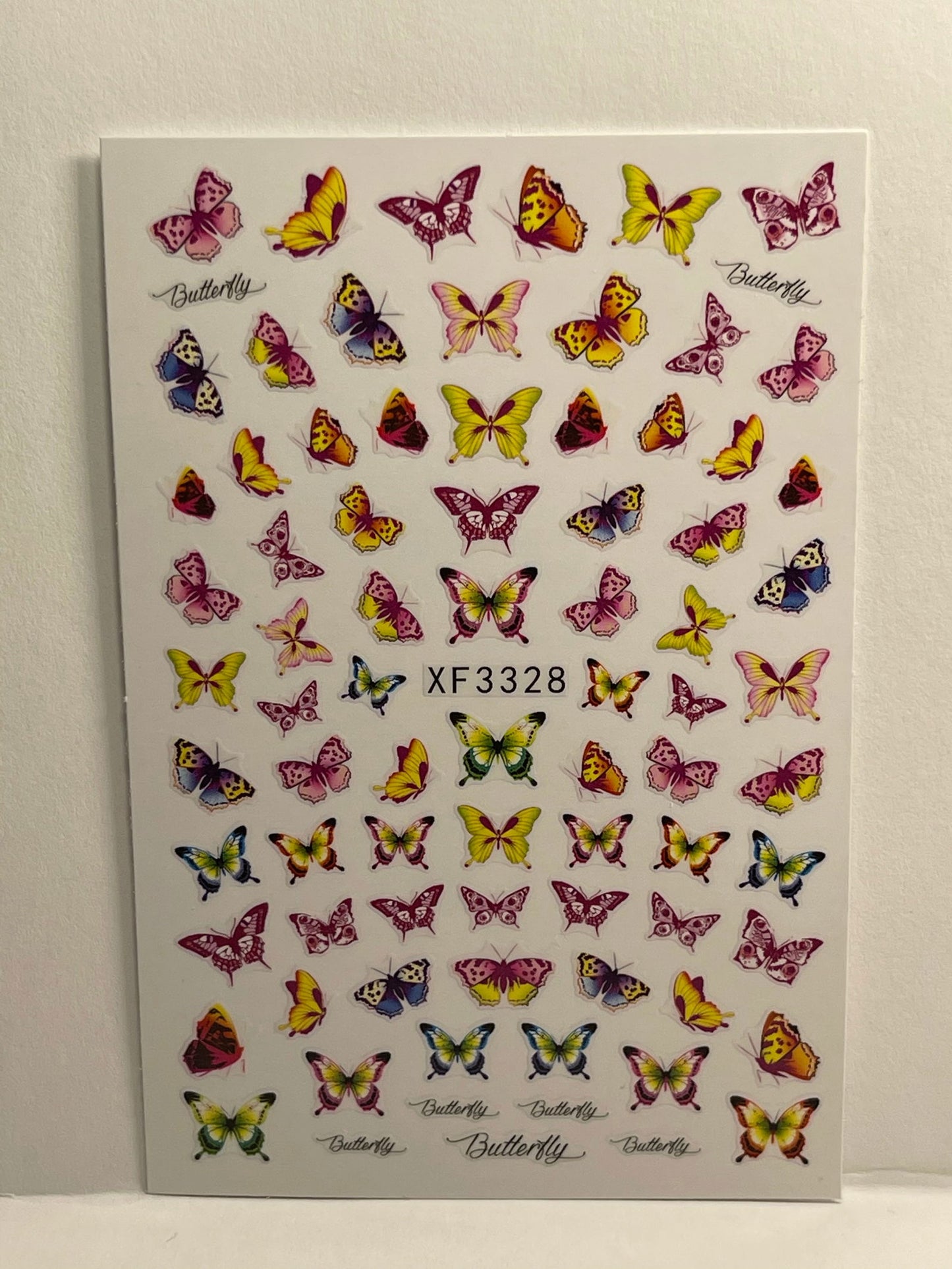 Butterfly Nail Sticker - PYT Nail Supply Store