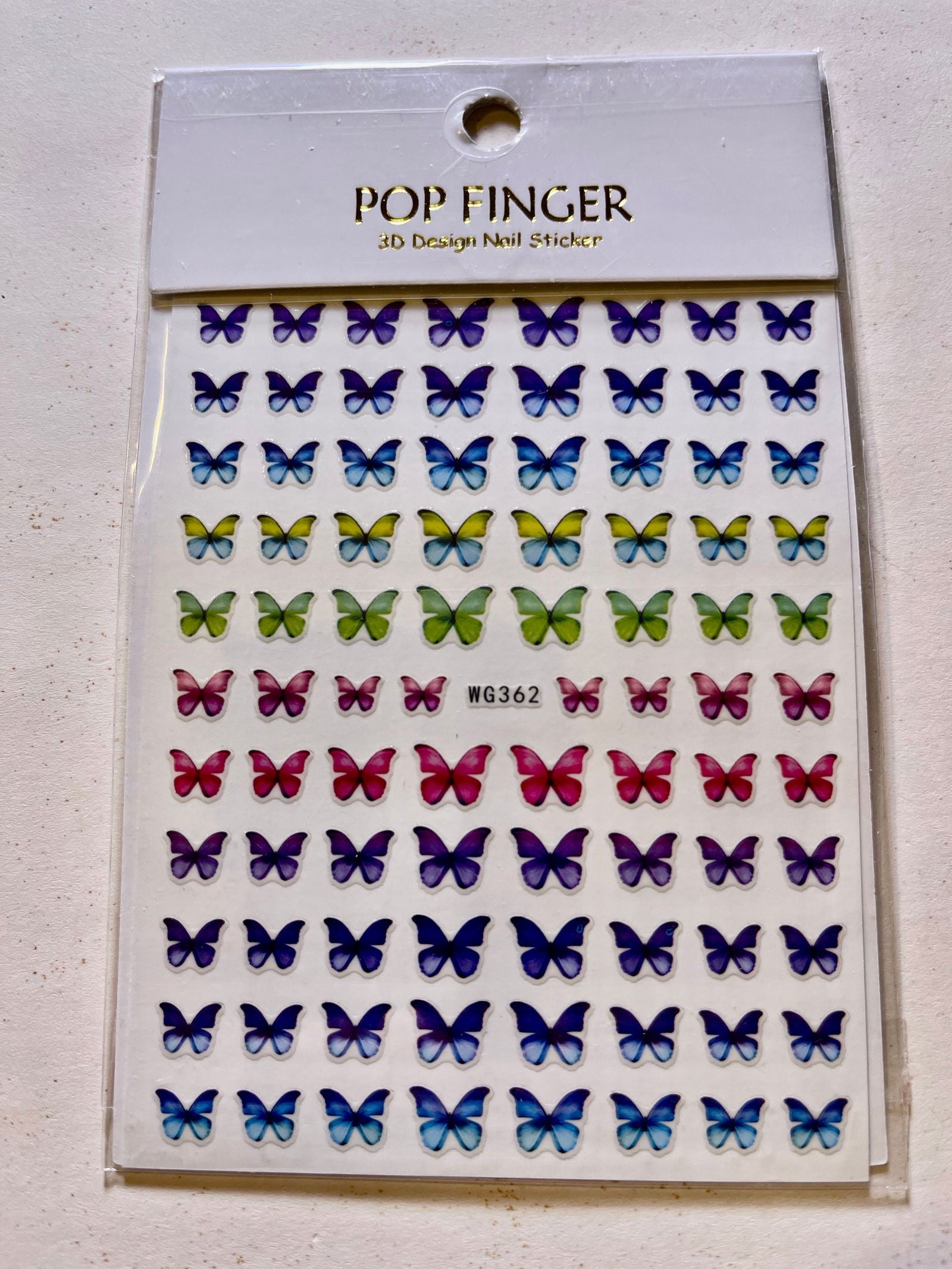 Butterfly Nail Stickers - PYT Nail Supply Store