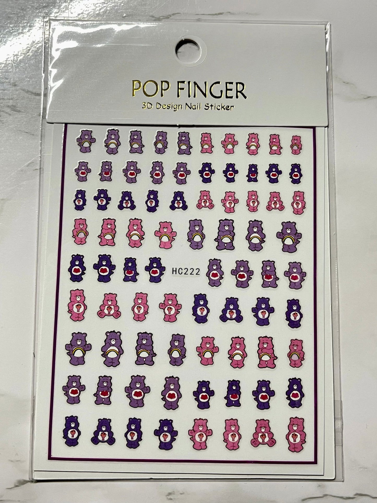 Care Bear Decals - PYT Nail Supply Store