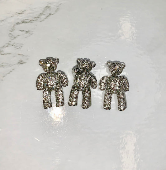 Crystal Bear With Adjustable Arms 1pc - PYT Nail Supply Store