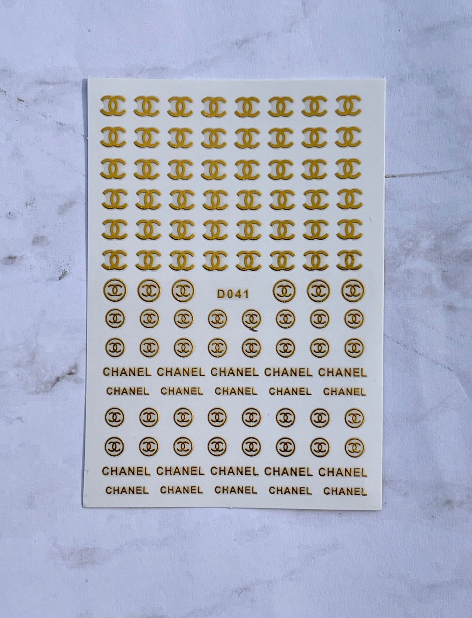 Designer Chanel Gold Mix - PYT Nail Supply Store