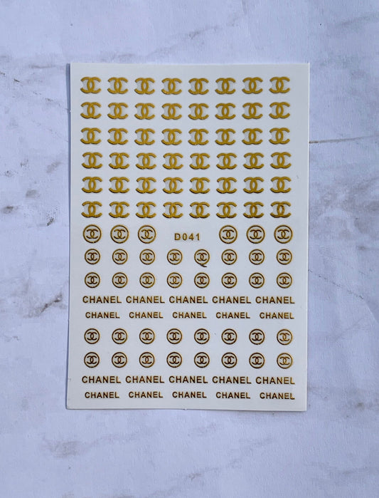 Designer Chanel Gold Mix - PYT Nail Supply Store