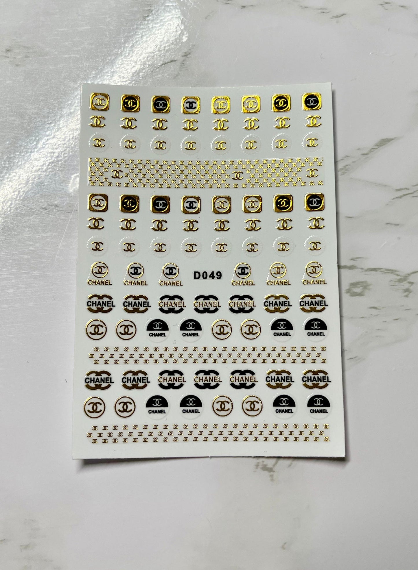 Designer Chanel Mix Sticker - PYT Nail Supply Store