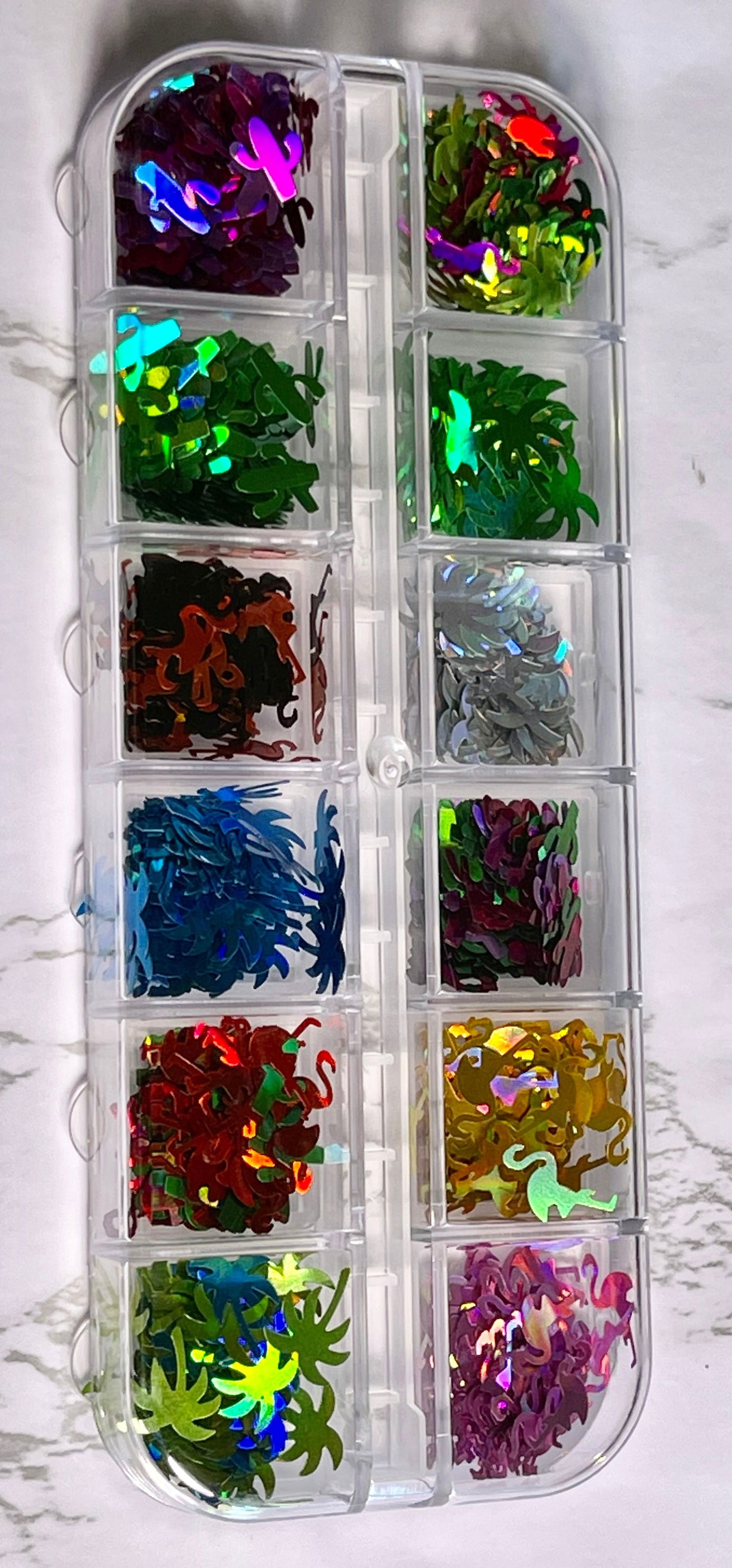 Flamingo, Cactus & Palm Tree Nail Art Set - PYT Nail Supply Store