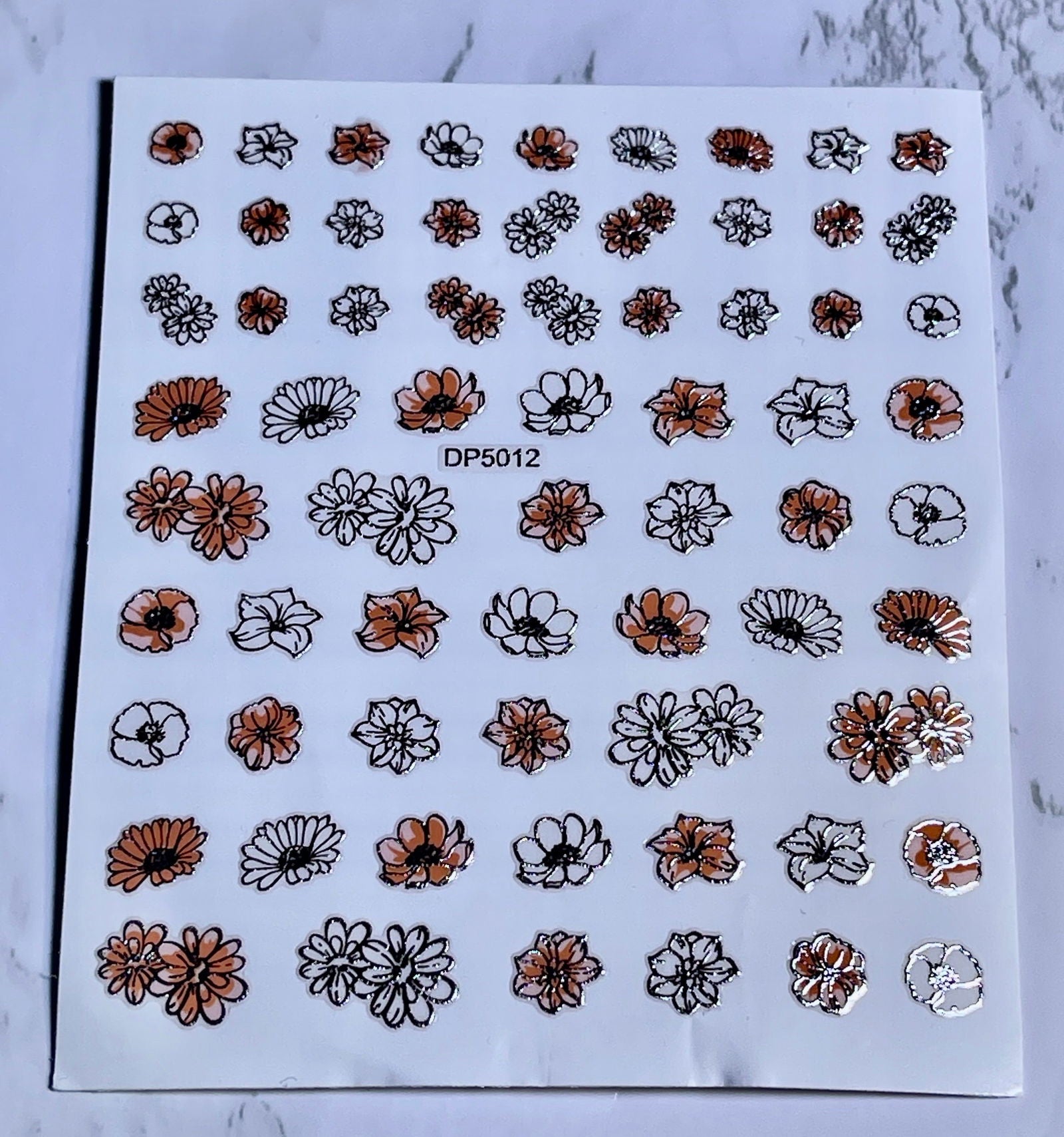 Flower Head Sticker - PYT Nail Supply Store