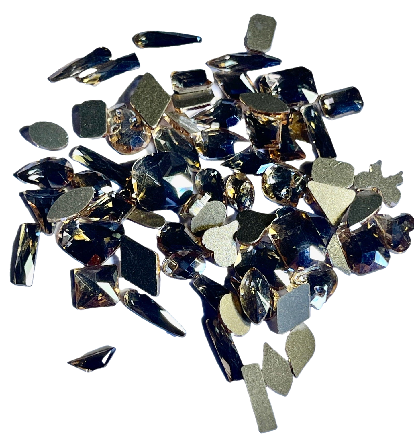 Gold Mix Gems - PYT Nail Supply Store