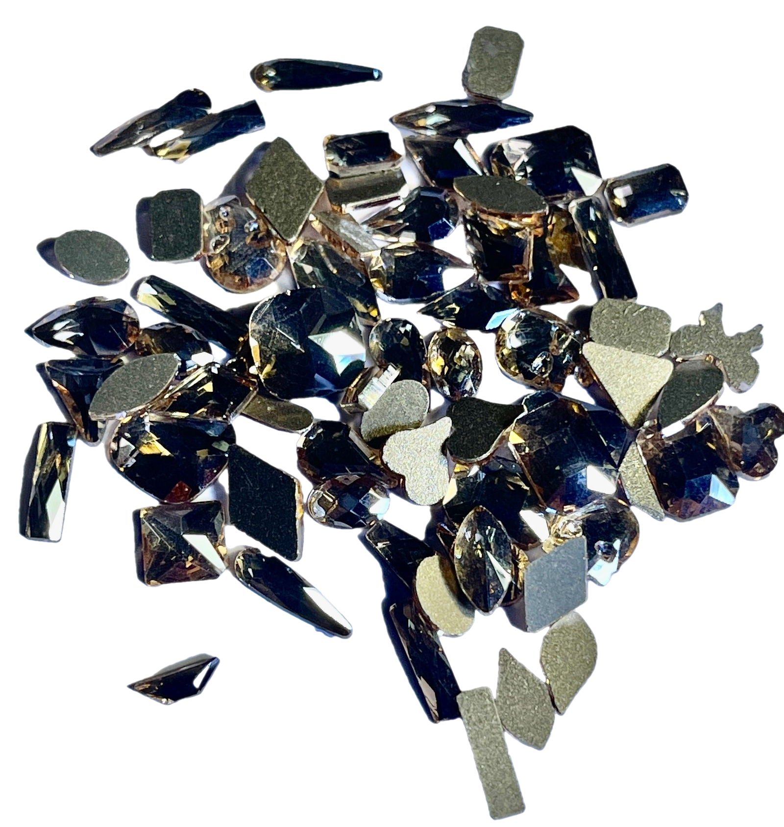 Gold Mix Gems - PYT Nail Supply Store