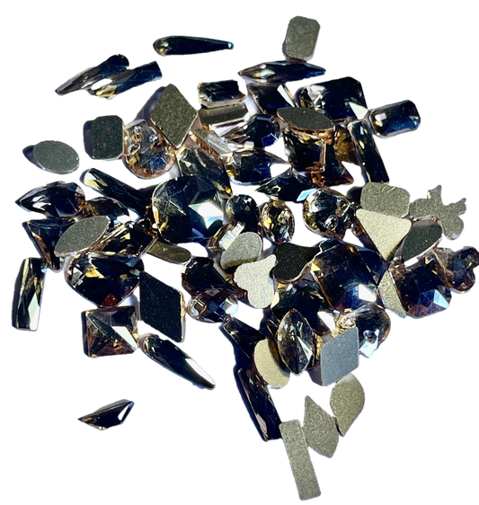 Gold Mix Gems - PYT Nail Supply Store