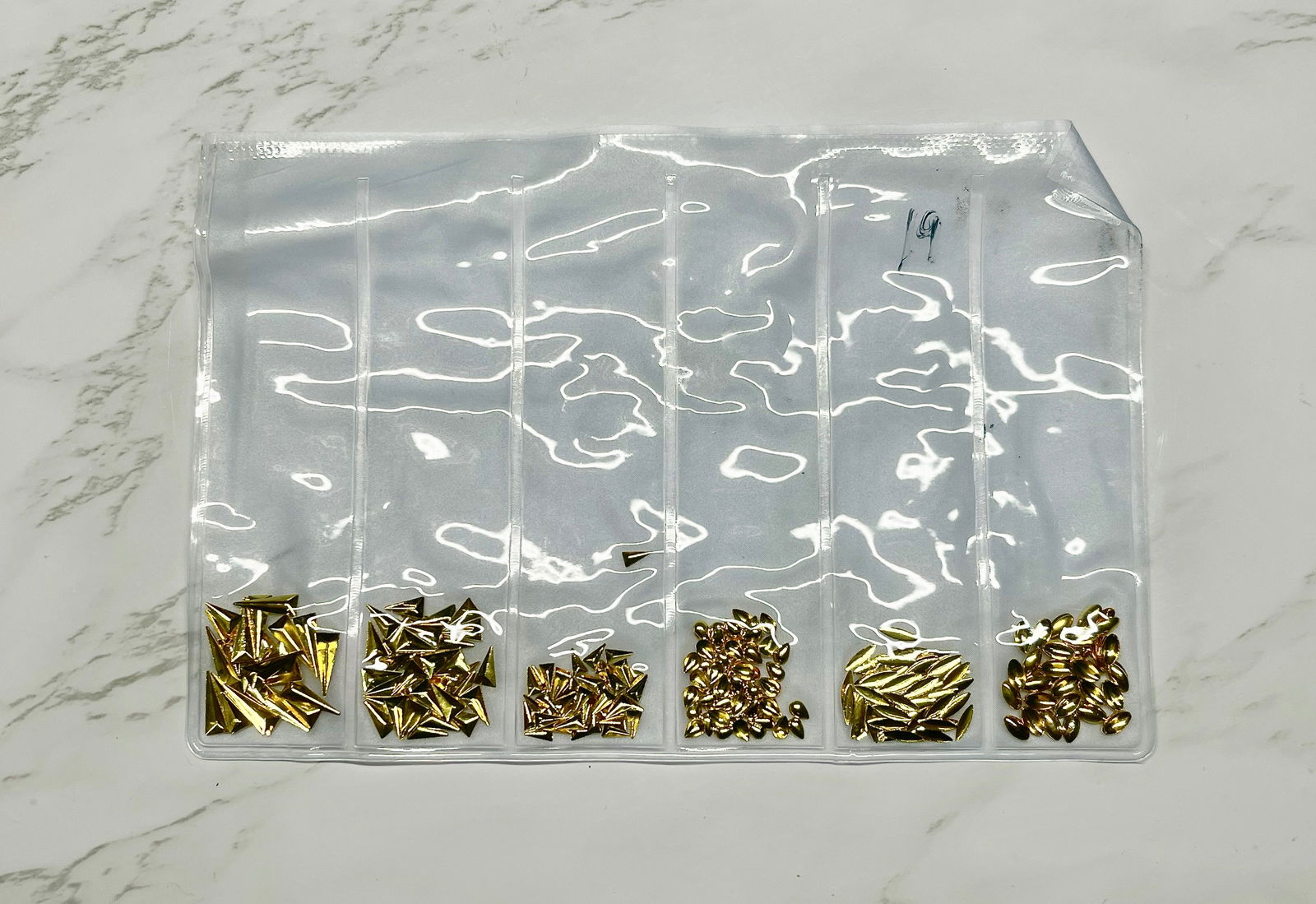 Gold Nail Art Studs Pk - PYT Nail Supply Store