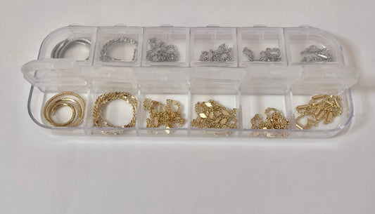 Gold and Silver Mix Chain Set - PYT Nail Supply Store