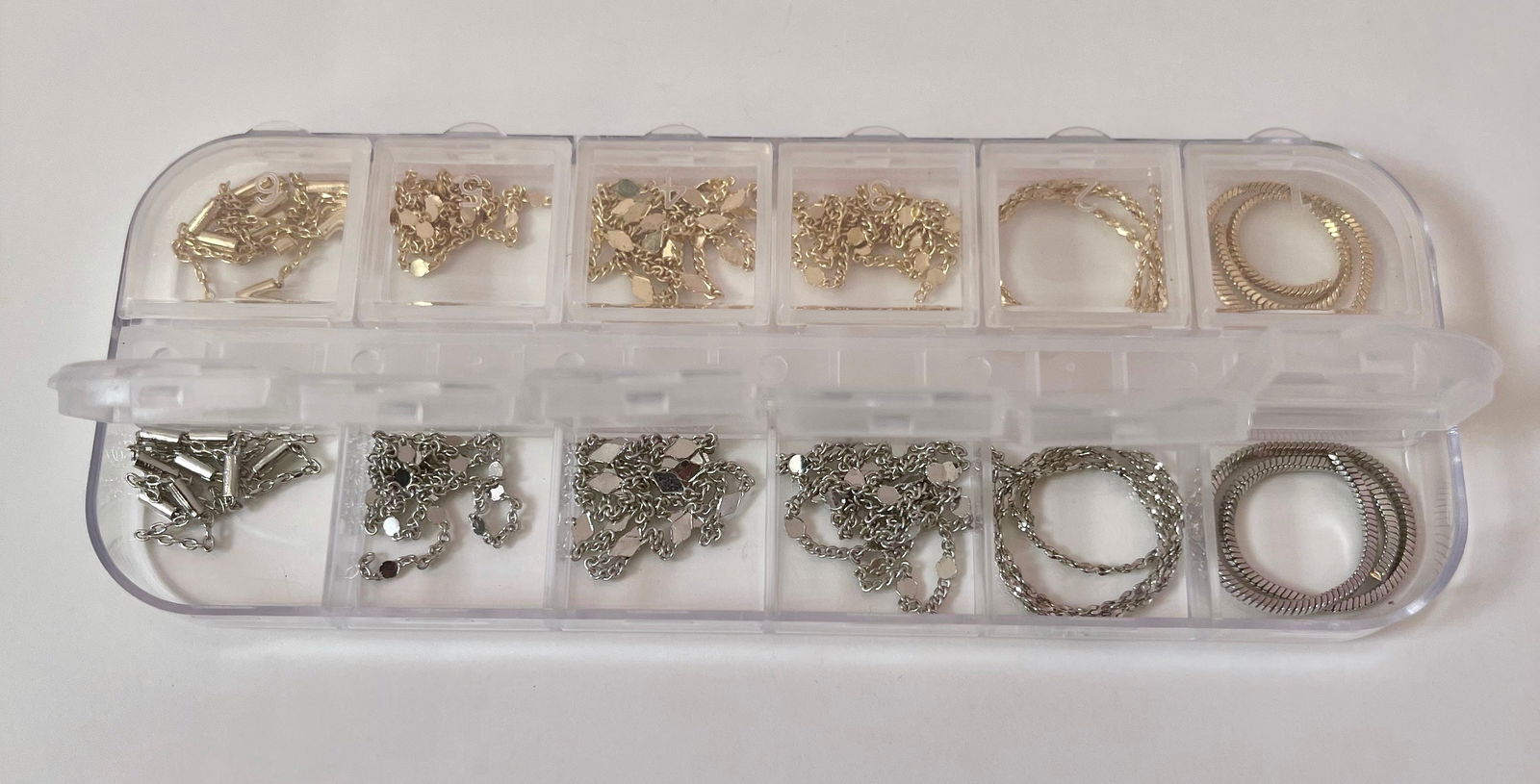 Gold and Silver Mix Chain Set - PYT Nail Supply Store