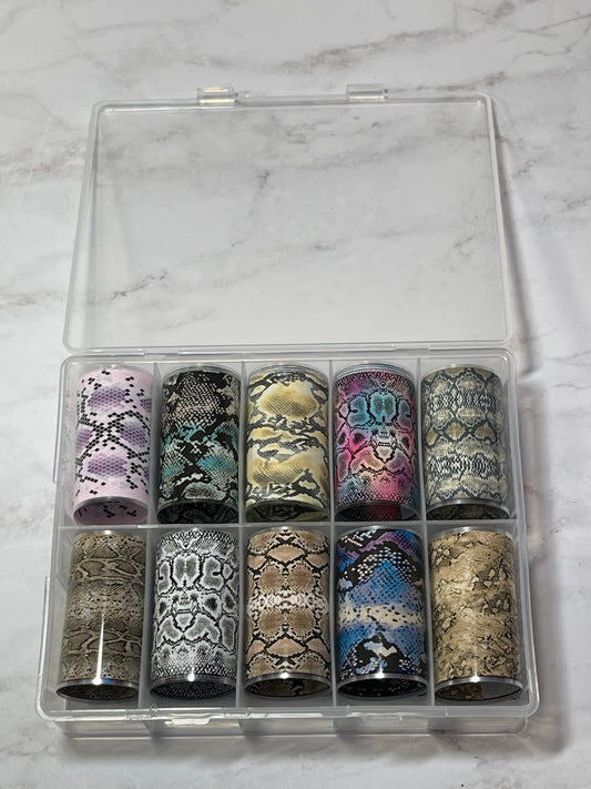 Transfer Foil Snakeskin Print - PYT Nail Supply Store