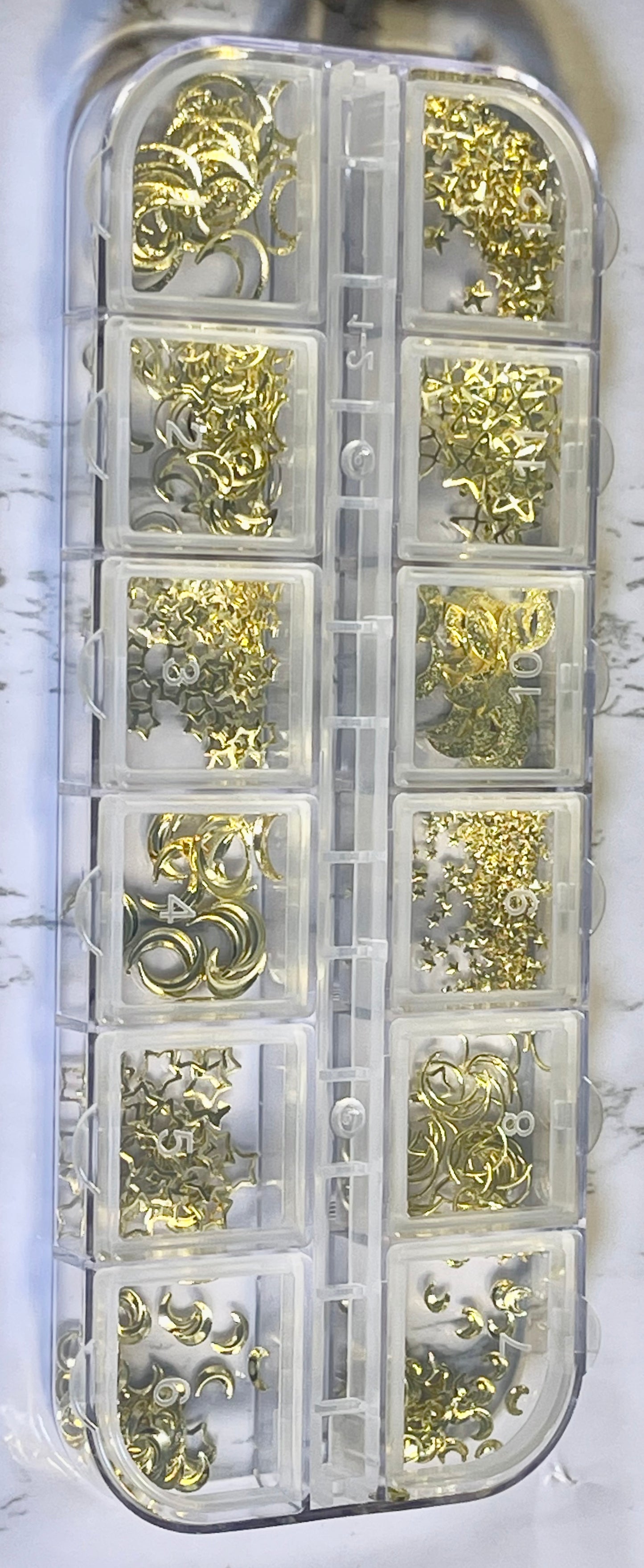 Moon & Star Charms - PYT Nail Supply Store