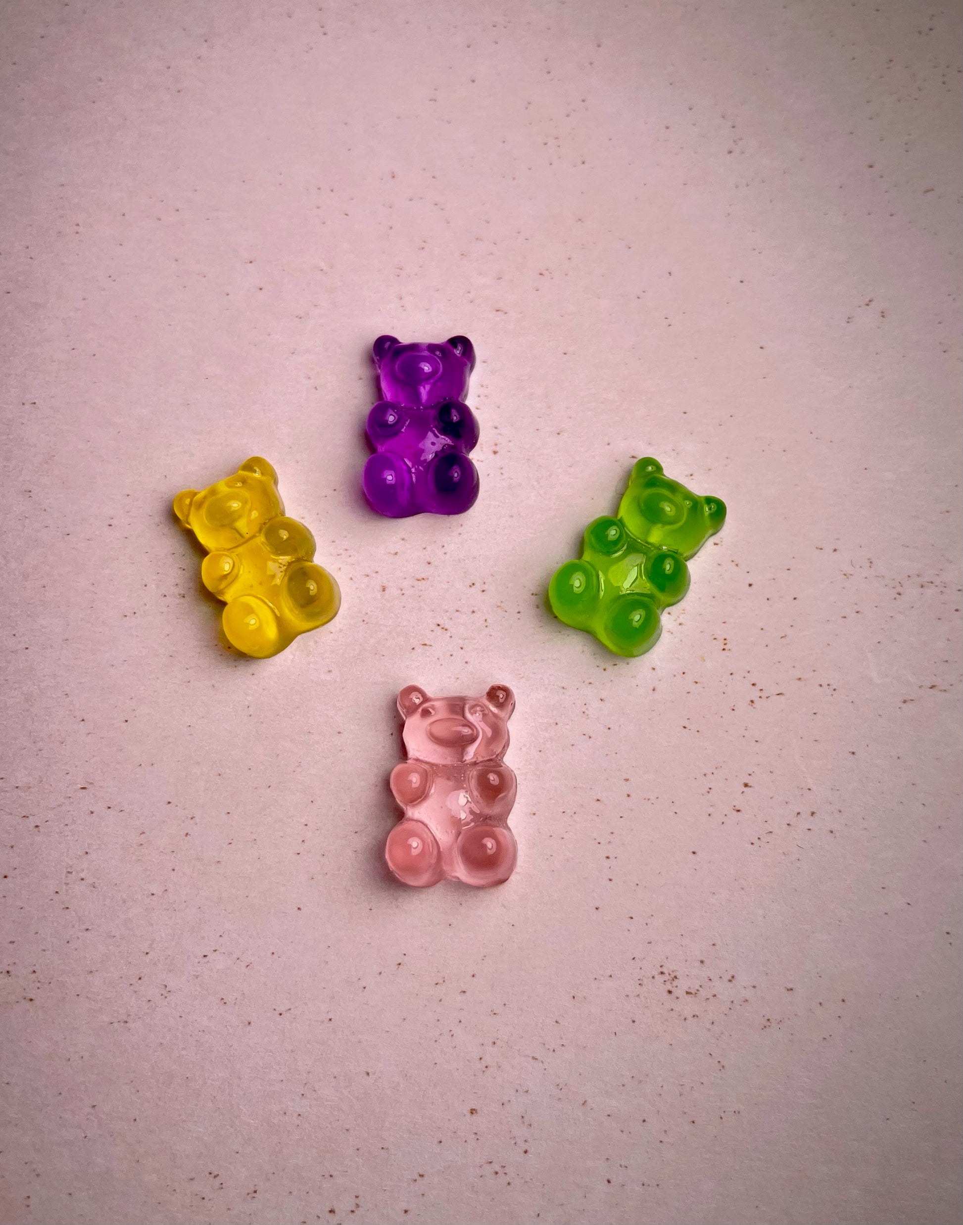 Kawaii 3D Bears-4 Pk - PYT Nail Supply Store