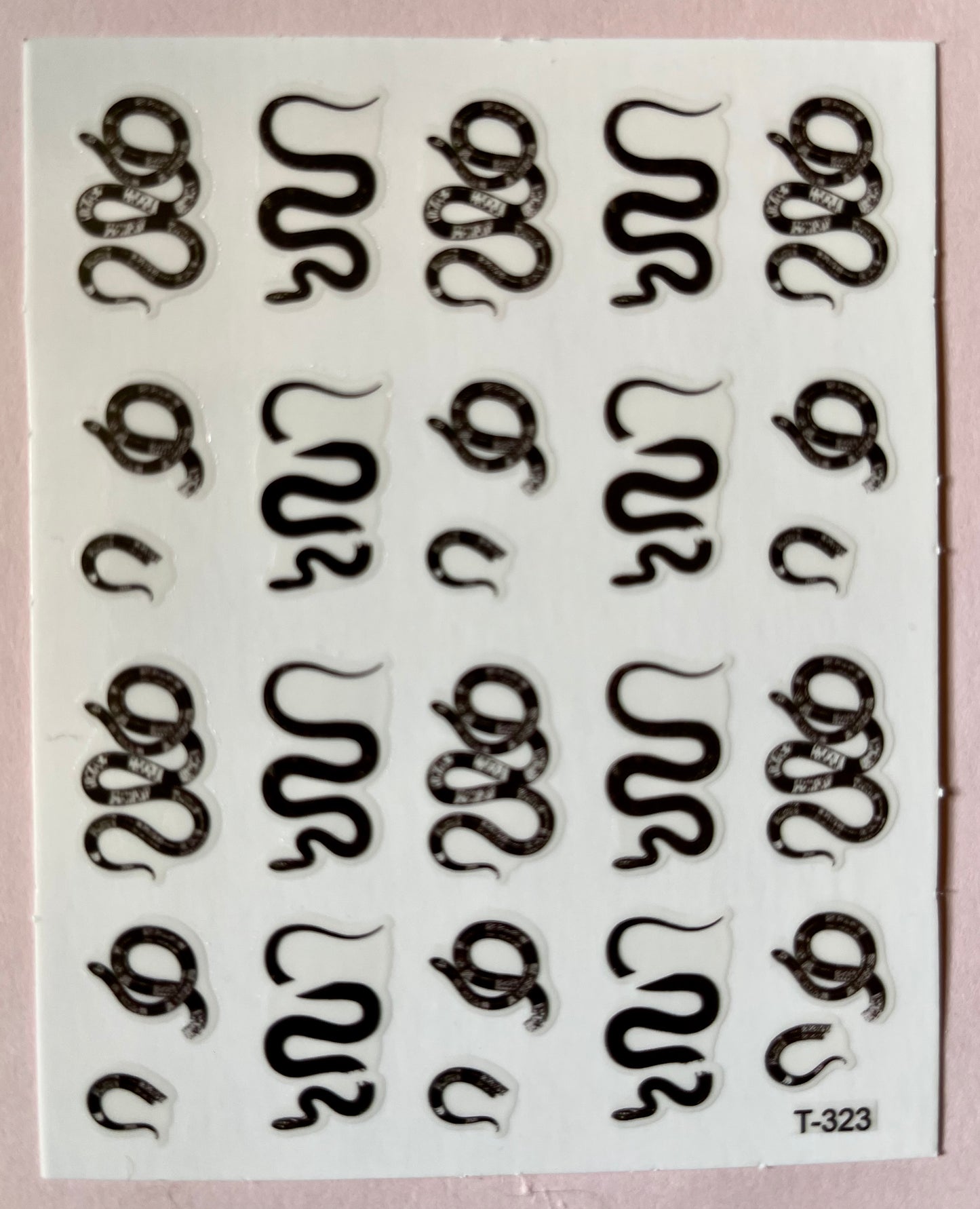 Snake Nail Art Sticker - PYT Nail Supply Store