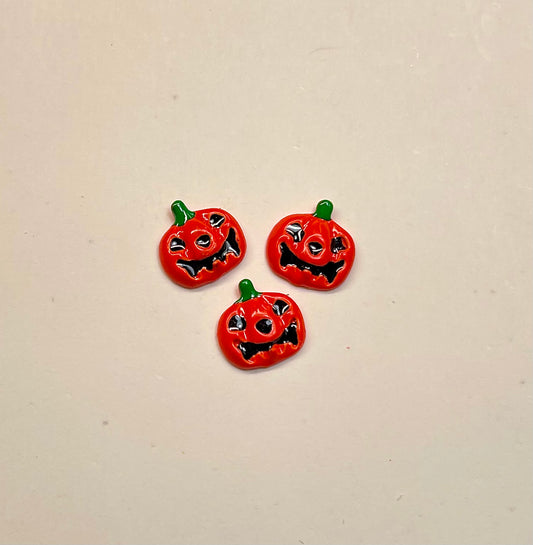 Jack-O-Lantern Charms 2Pk