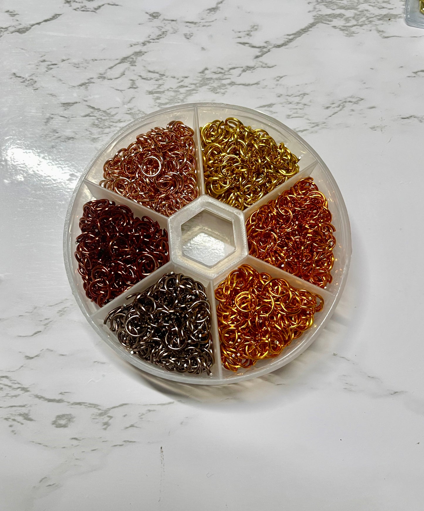 Piercing Nail Hoops Multi Color Wheel - PYT Nail Supply Store