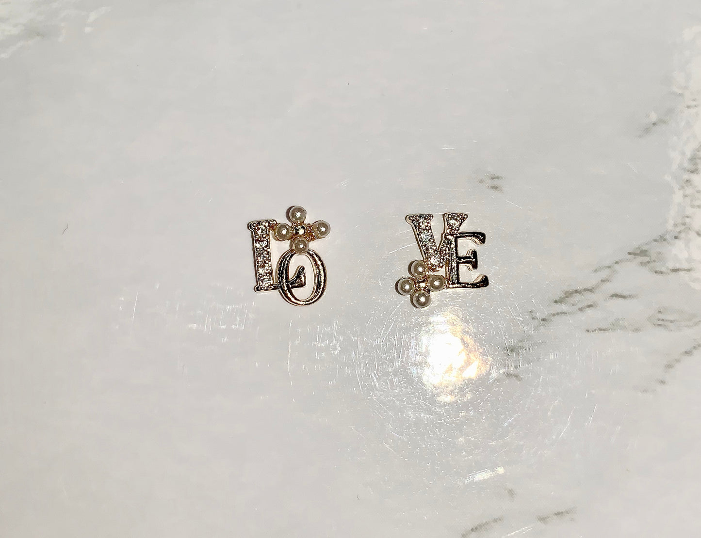 Love Charm Gold 2Pc