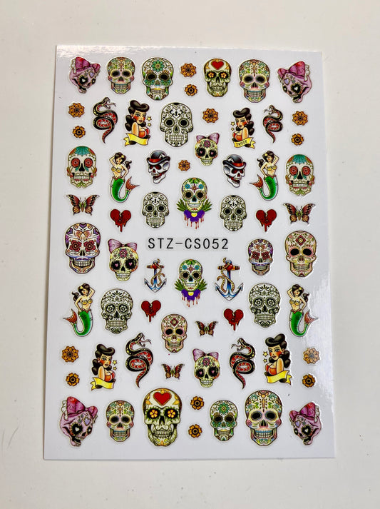 Sugar Skull Stickers