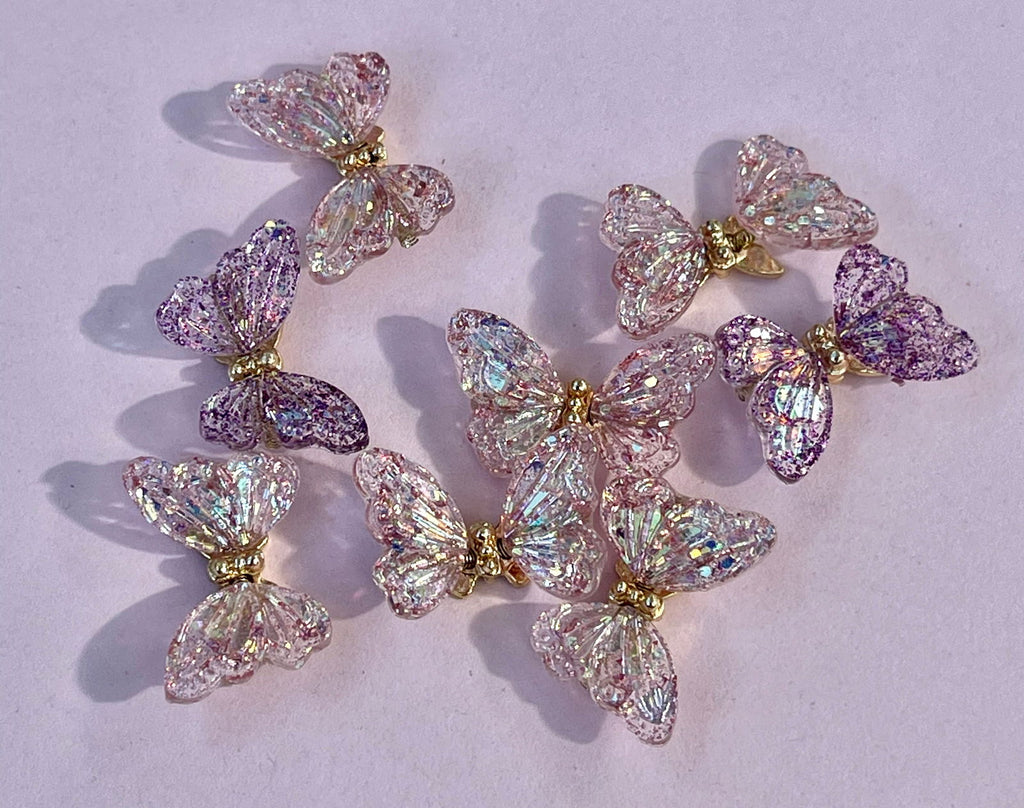 3D Butterfly Random Glitter Color - PYT Nail Supply Store