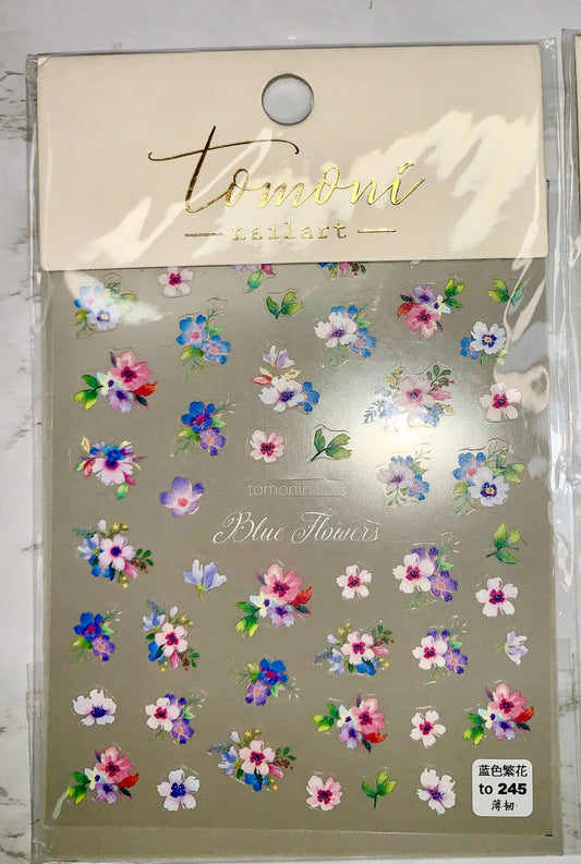 5D Spring Flower Stickers - PYT Nail Supply Store