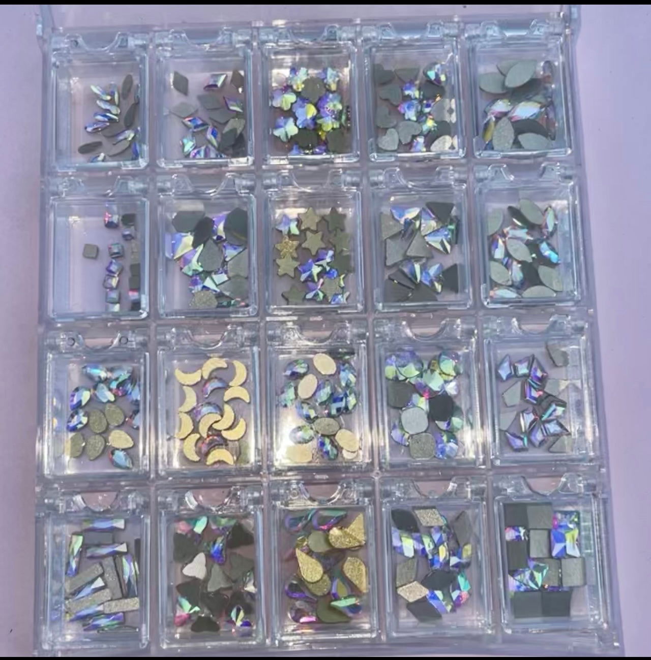 AB Multi Shape Crystal Set - PYT Nail Supply Store