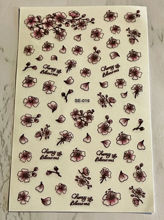 Blossom Flower Sticker - PYT Nail Supply Store