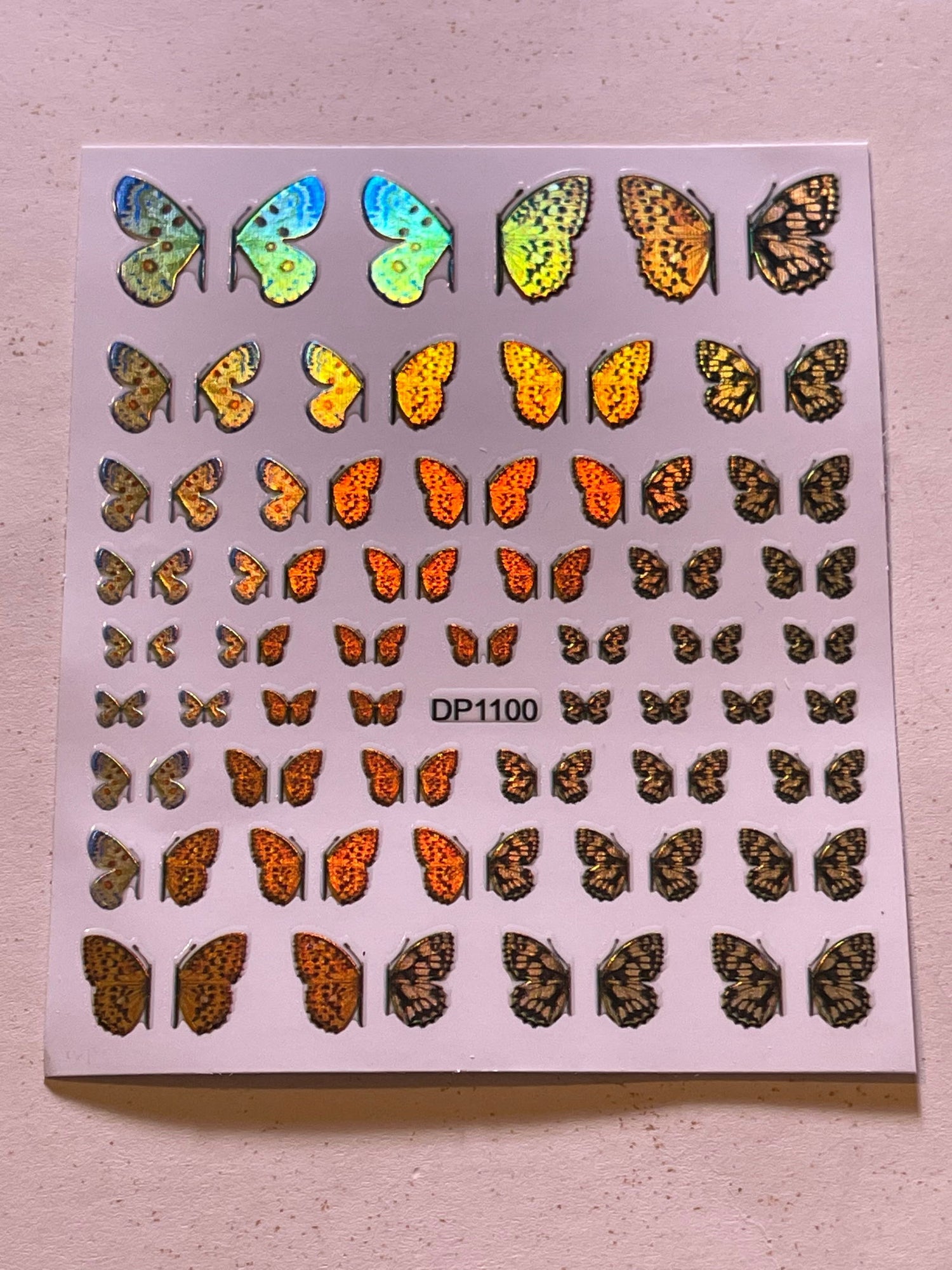 Butterfly Half Wing Stickers - PYT Nail Supply Store