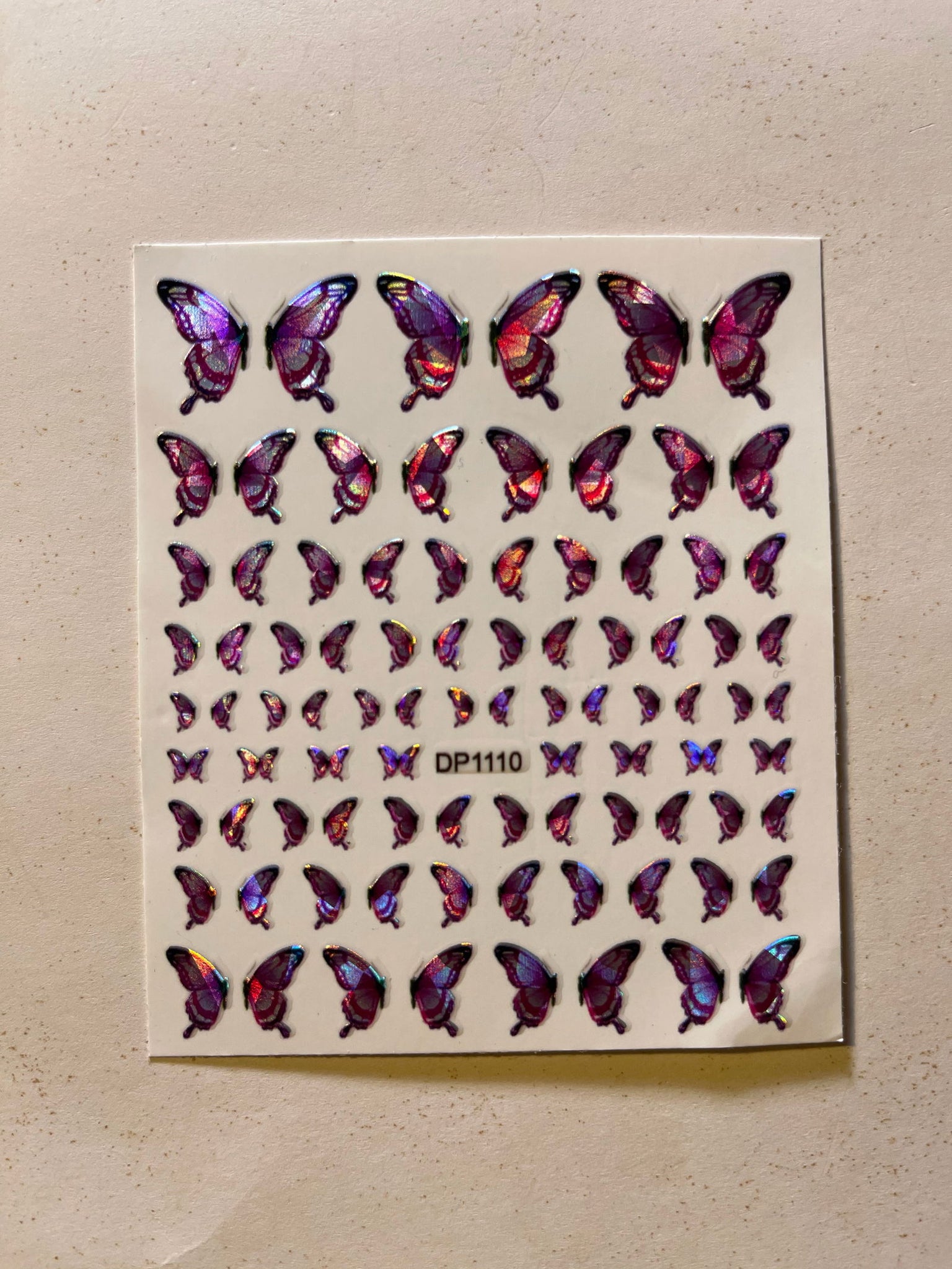 Butterfly Half Wing Stickers - PYT Nail Supply Store