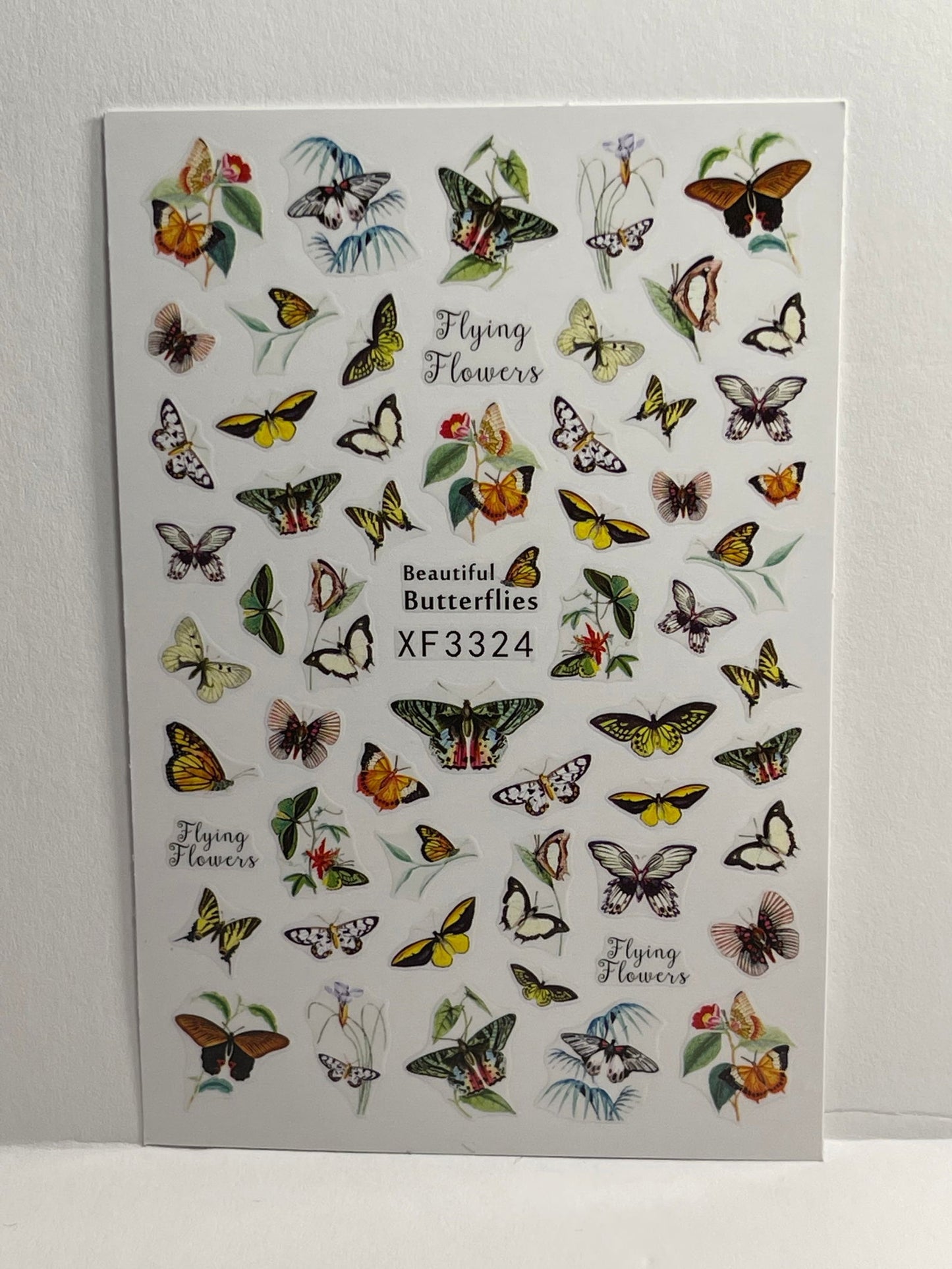 Butterfly Nail Sticker - PYT Nail Supply Store