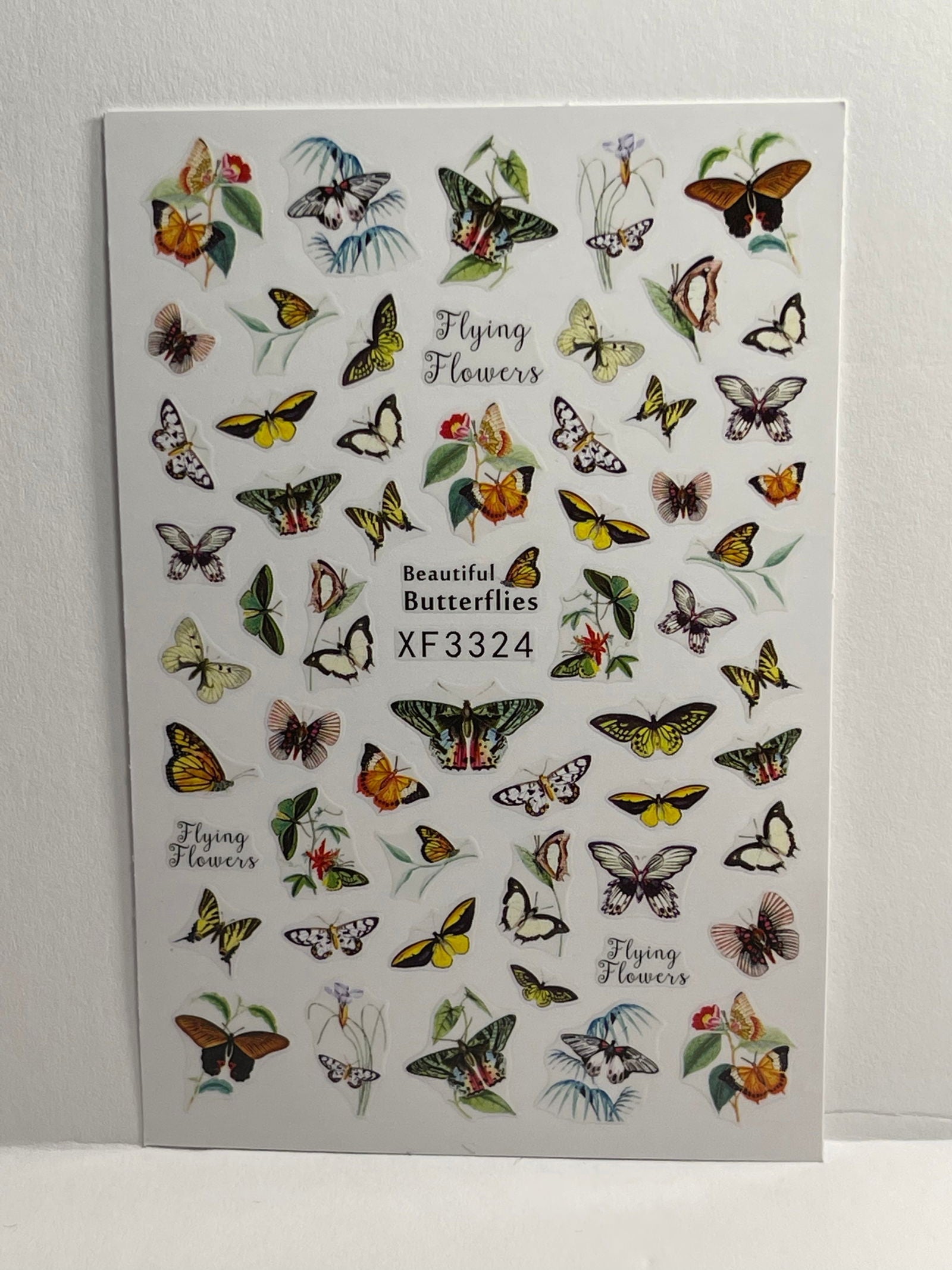Butterfly Nail Sticker - PYT Nail Supply Store