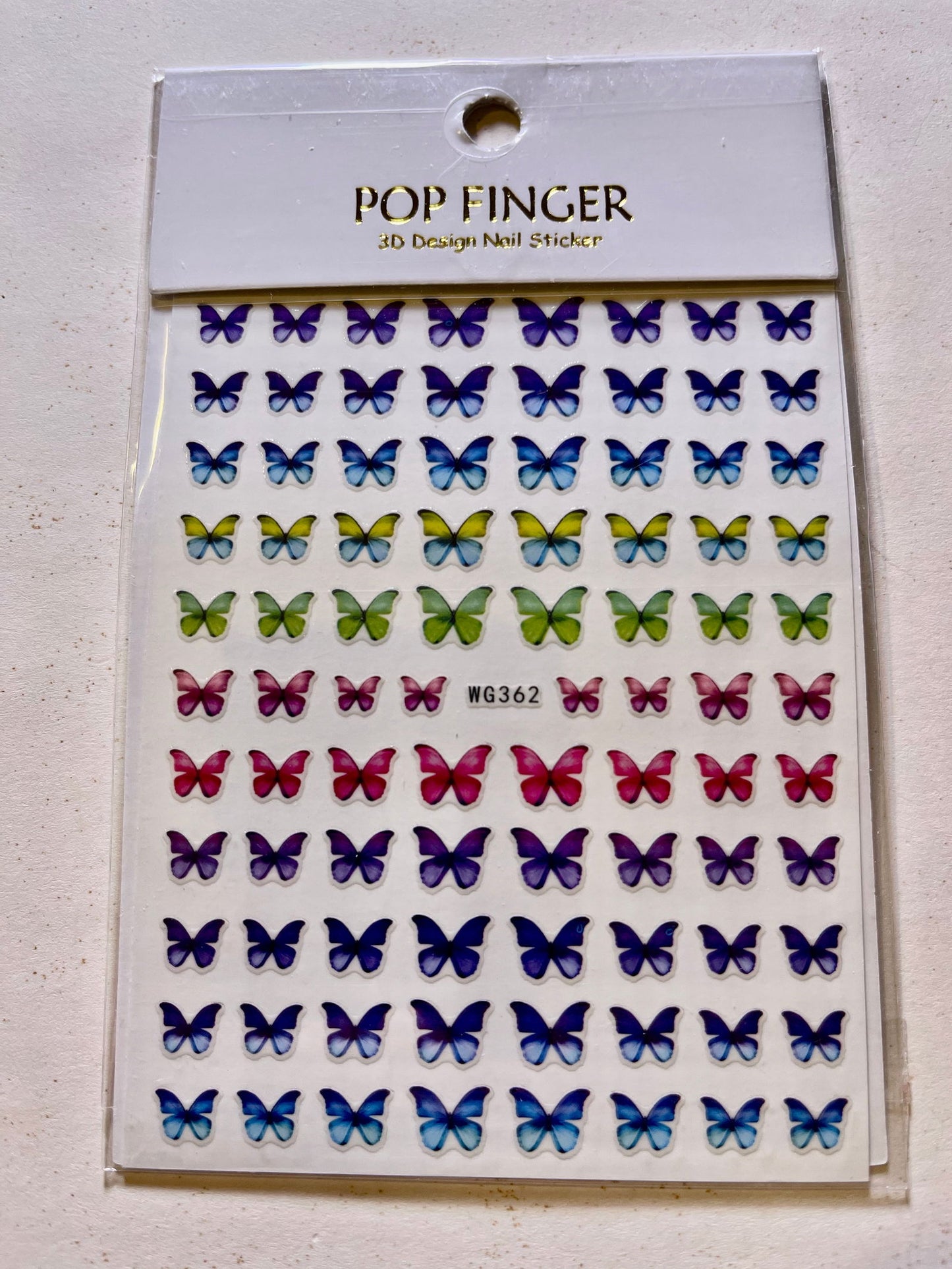 Butterfly Nail Stickers - PYT Nail Supply Store