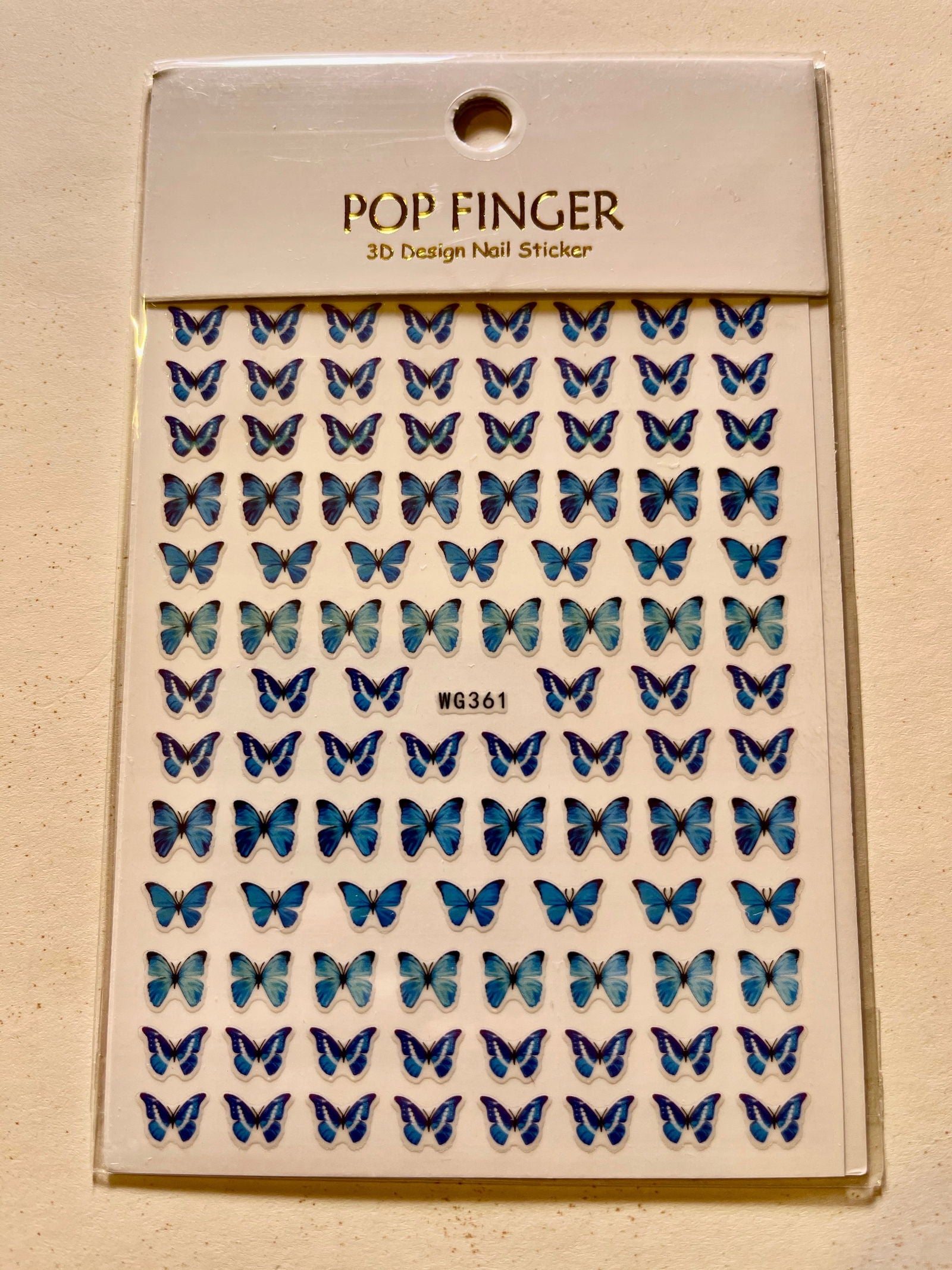 Butterfly Nail Stickers - PYT Nail Supply Store