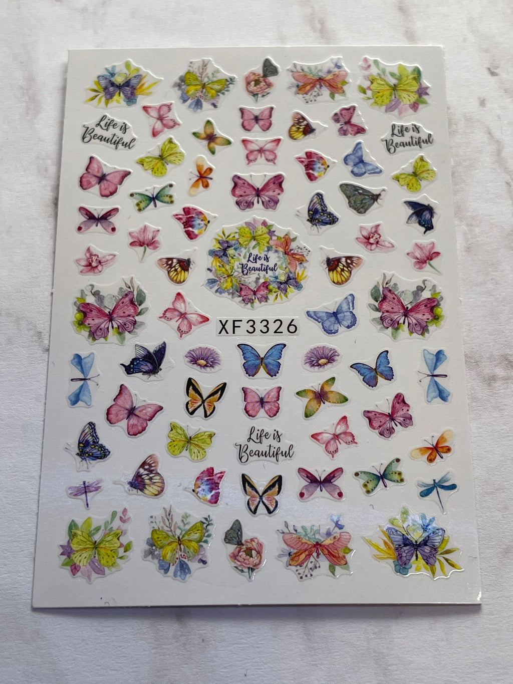 Butterfly Stickers - PYT Nail Supply Store