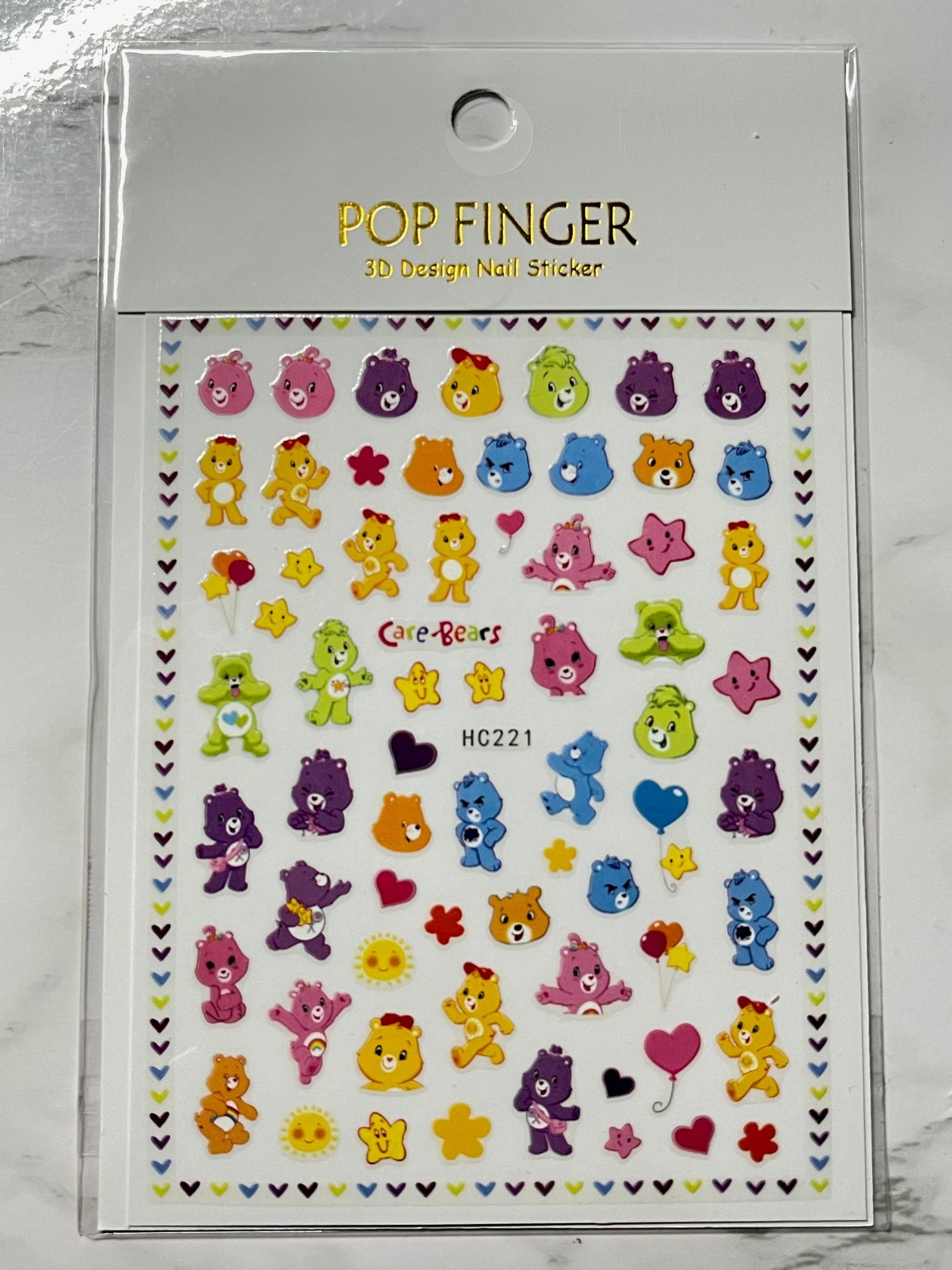Care Bear Decals - PYT Nail Supply Store
