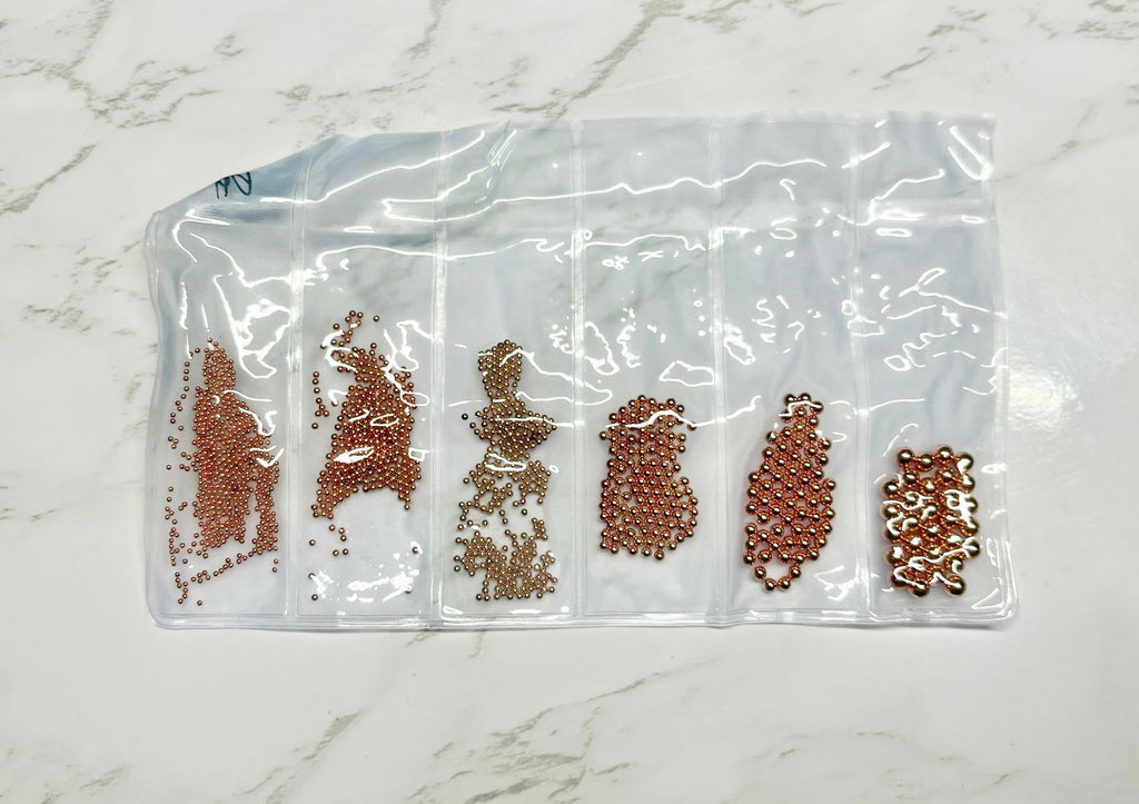 Carvi Beads 6 Size Pk - PYT Nail Supply Store