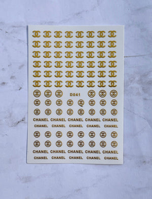 Designer Chanel Gold Mix - PYT Nail Supply Store