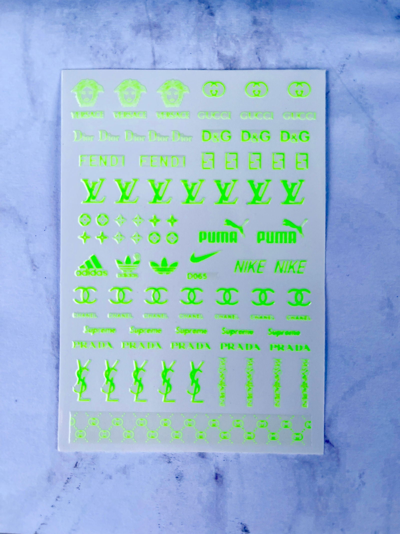 Designer Sticker Mix 6 Pk or Singles - PYT Nail Supply Store