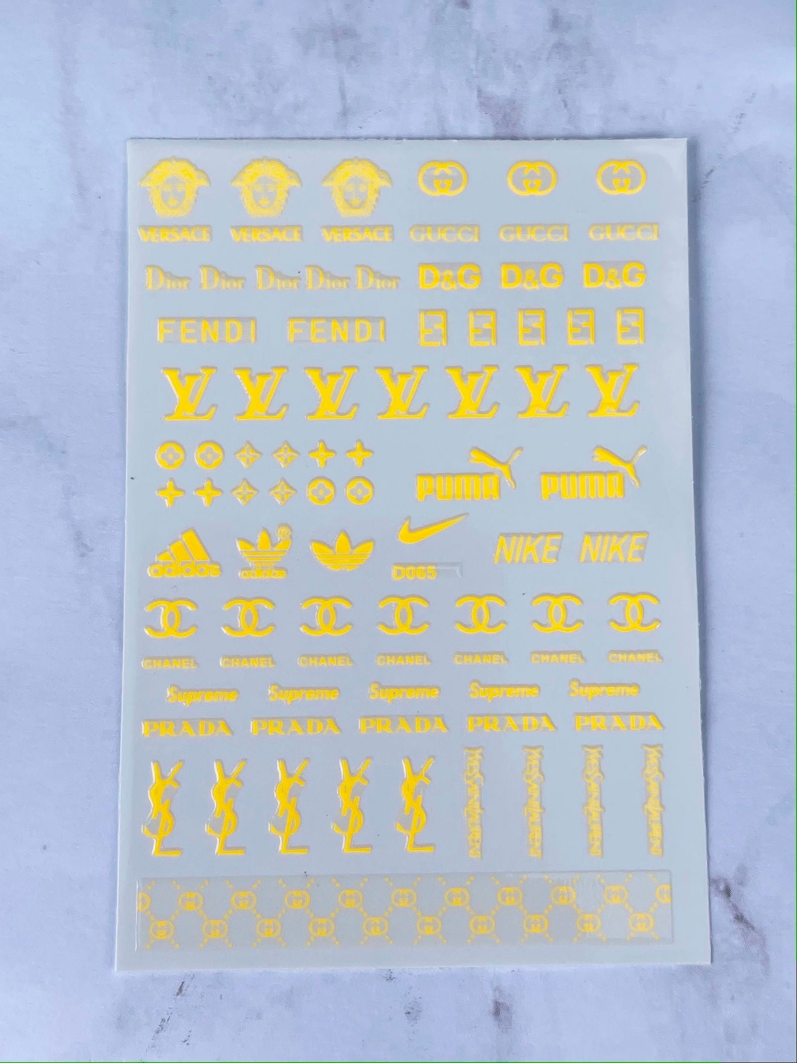 Designer Sticker Mix 6 Pk or Singles - PYT Nail Supply Store