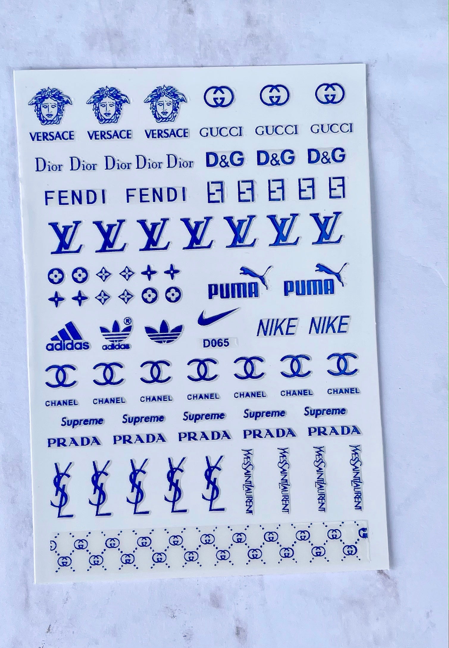Designer Sticker Mix 6 Pk or Singles - PYT Nail Supply Store
