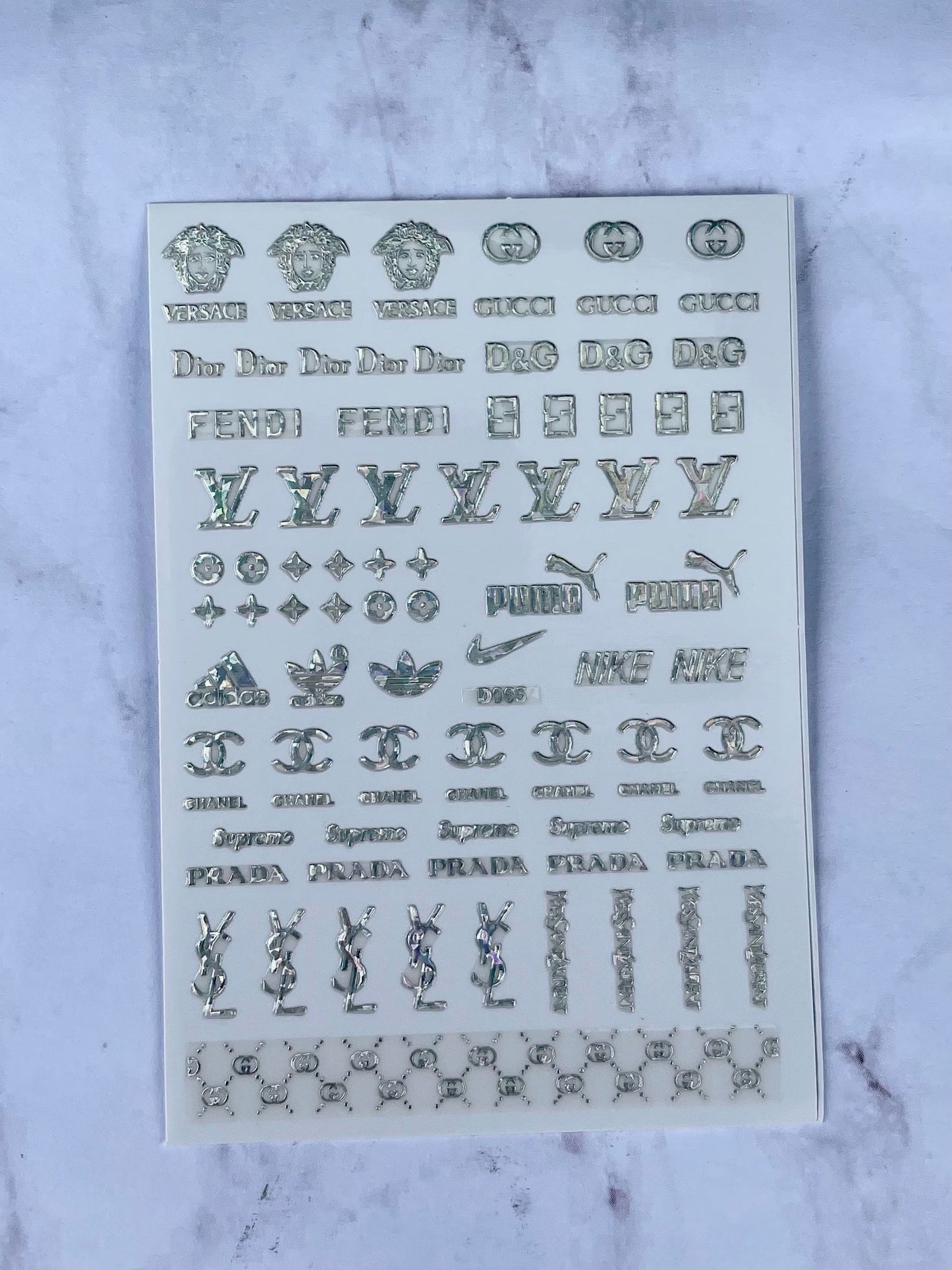 Designer Sticker Mix 6 Pk or Singles - PYT Nail Supply Store