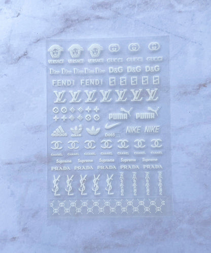 Designer Sticker Mix 6 Pk or Singles - PYT Nail Supply Store