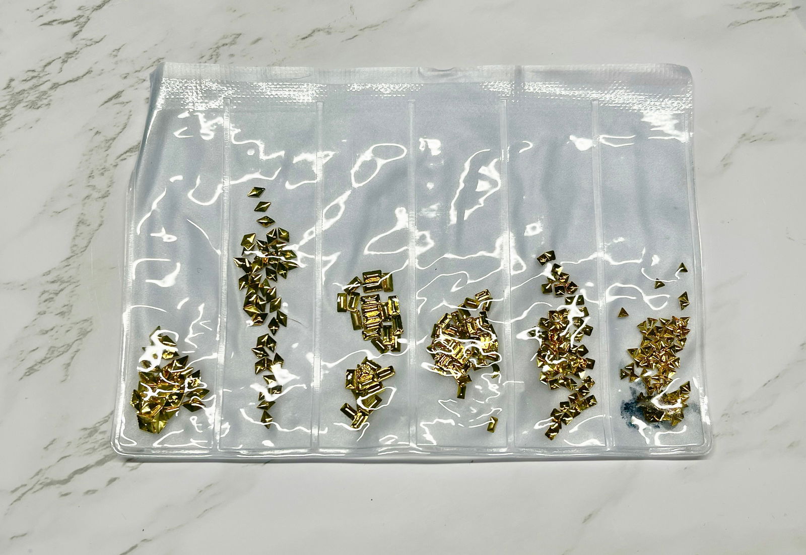 Gold Nail Art Studs Pk - PYT Nail Supply Store