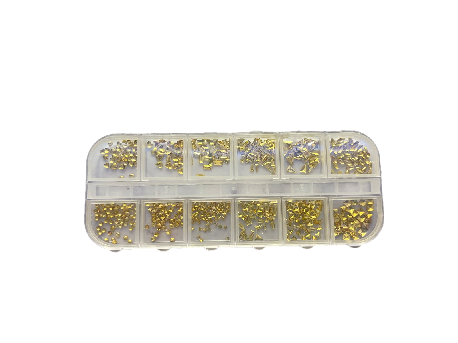 Gold Studs Assorted Shapes - PYT Nail Supply Store